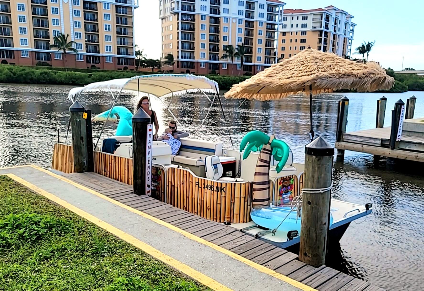 About Tiki Boat and Floats